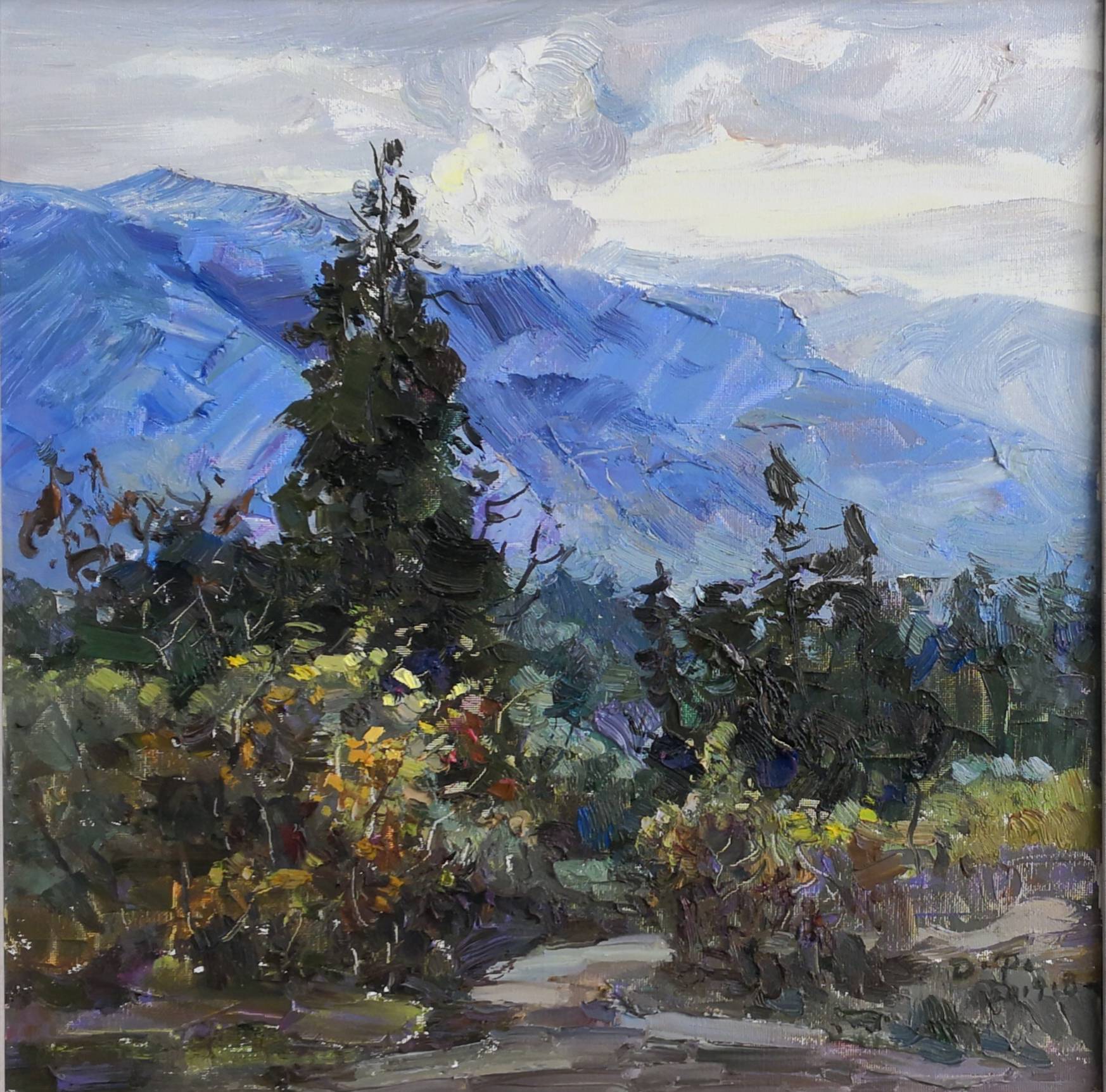 邓湘伟油画作品欣赏,夏卫平油画作品欣赏