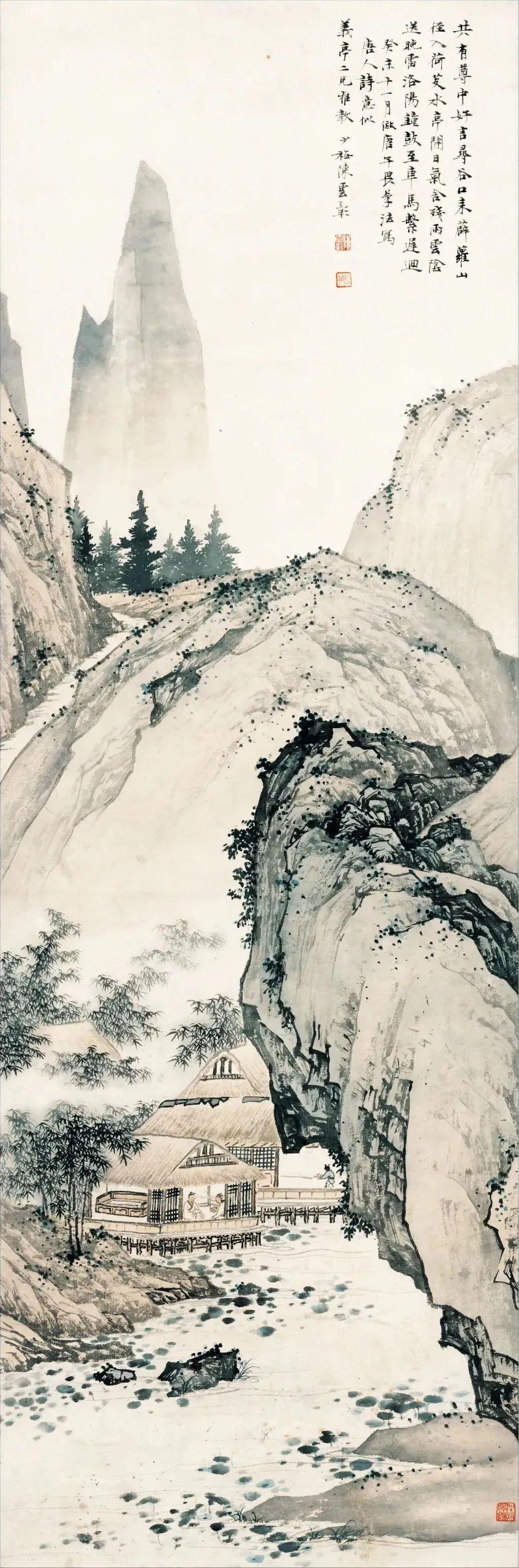 精美山水欣赏100幅,很有意境的写意山水