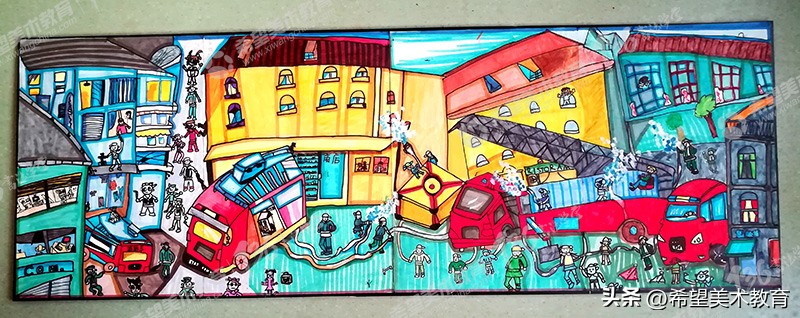 儿童美术海绵棒创意画,创意儿童美术如何备课