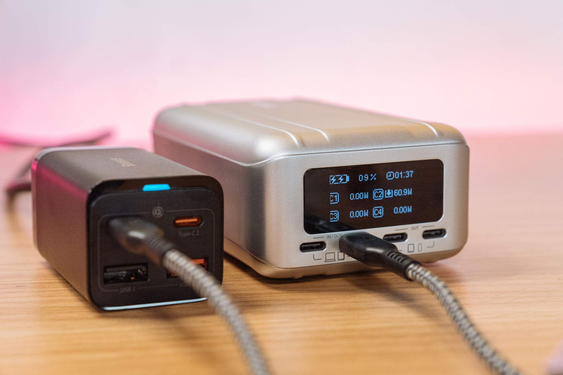 倍思100w氮化镓桌面充电器测评,倍思65w和120w氮化镓充电器评测