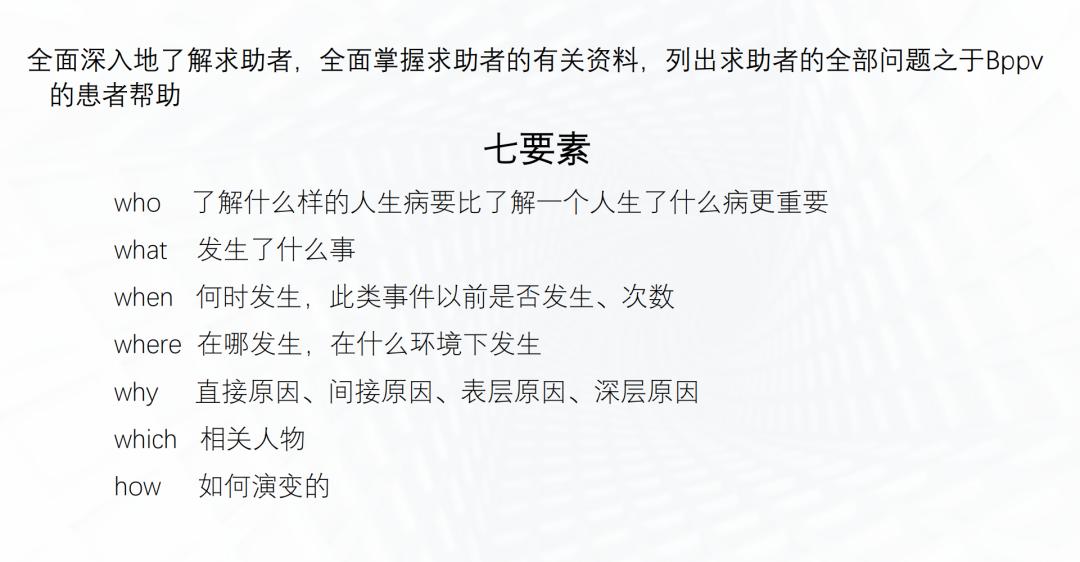 临床听力学技术专业沙龙｜刘兴健：BPPV患者的心理访谈和复位治疗