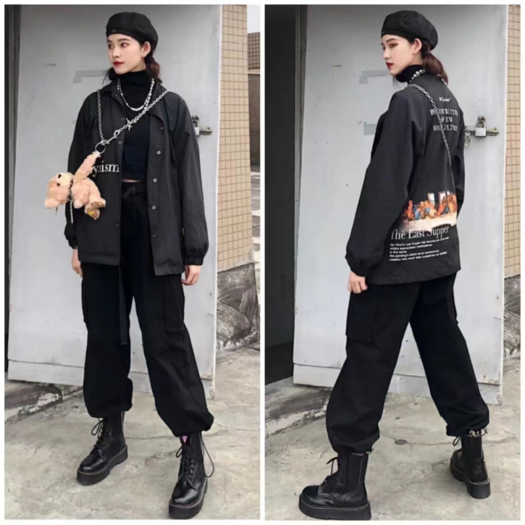 马丁靴的正确搭配图秋冬,穿长腿马丁靴配什么裤子好看