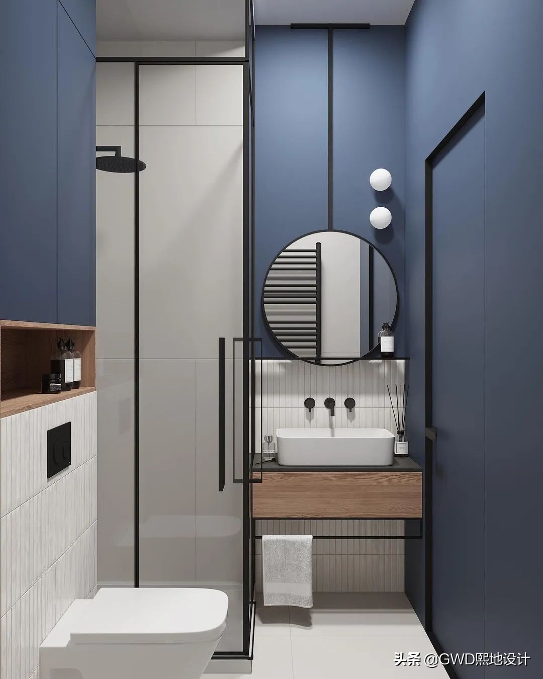 最美卫生间装修效果图,2021最火卫生间设计效果图