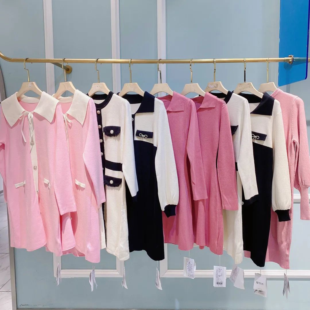 马尔飞丝品牌女装直播,马尔飞丝羊绒连衣裙折扣