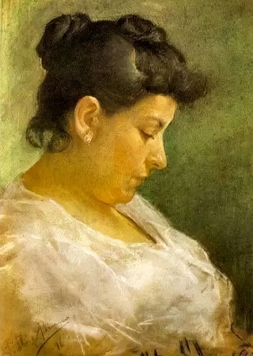 关于母亲的绘画大师,母亲节大师画中的母亲