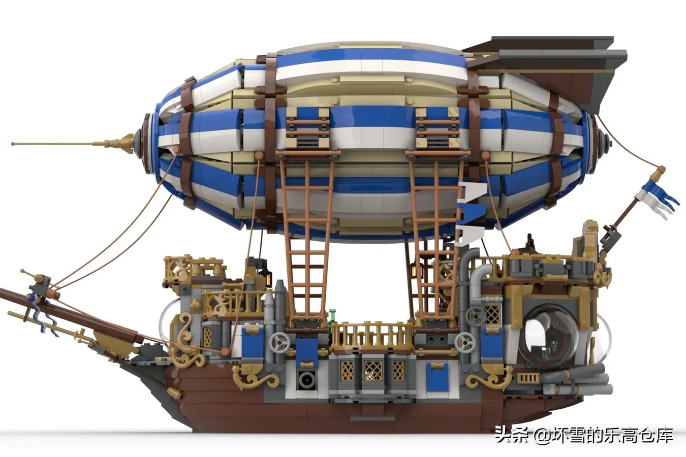 落选的参赛作品,乐高蒸汽飞艇