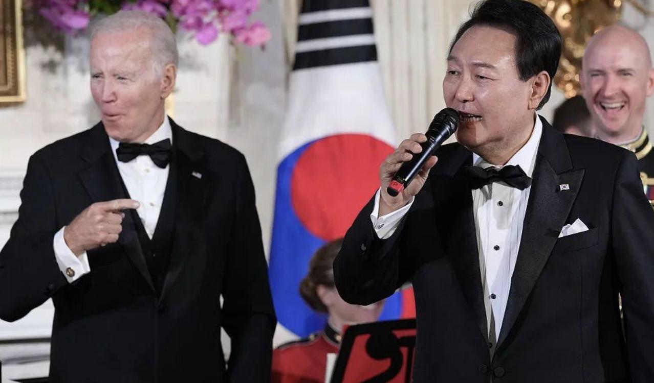 动真格吹响安保集结号,大批解放军战舰抵达韩国