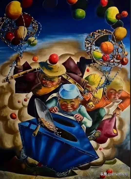 农民蜗居28年坚持画画,农民蜗居画画28年