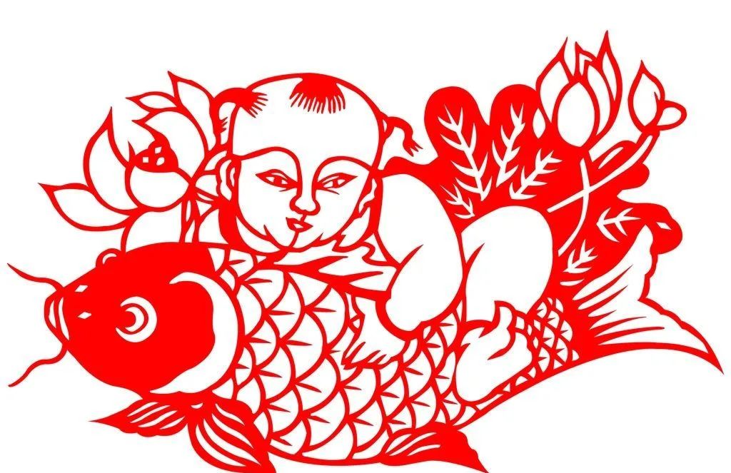 教你剪纸图片,全民艺术普及零基础