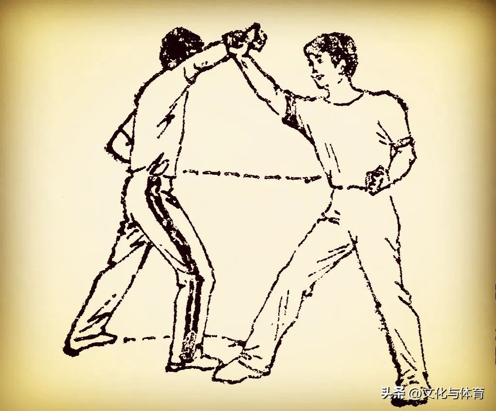 散手左右直拳教学,散手进步直拳