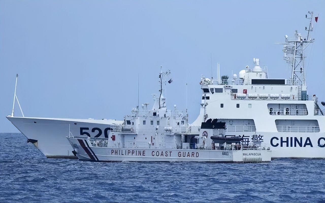 菲律宾4艘船强闯仁爱礁成功了吗,菲律宾会主动拖走仁爱礁的军舰吗