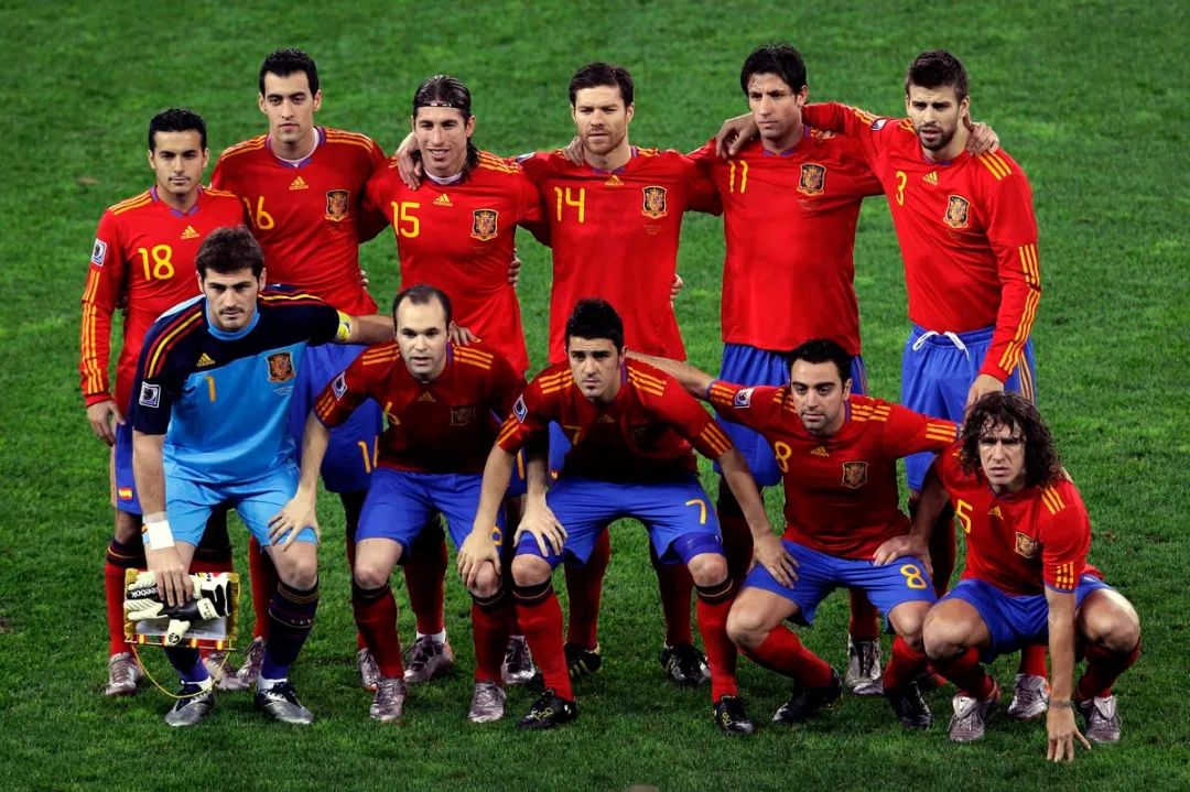 西班牙对巴萨,西班牙球队布局