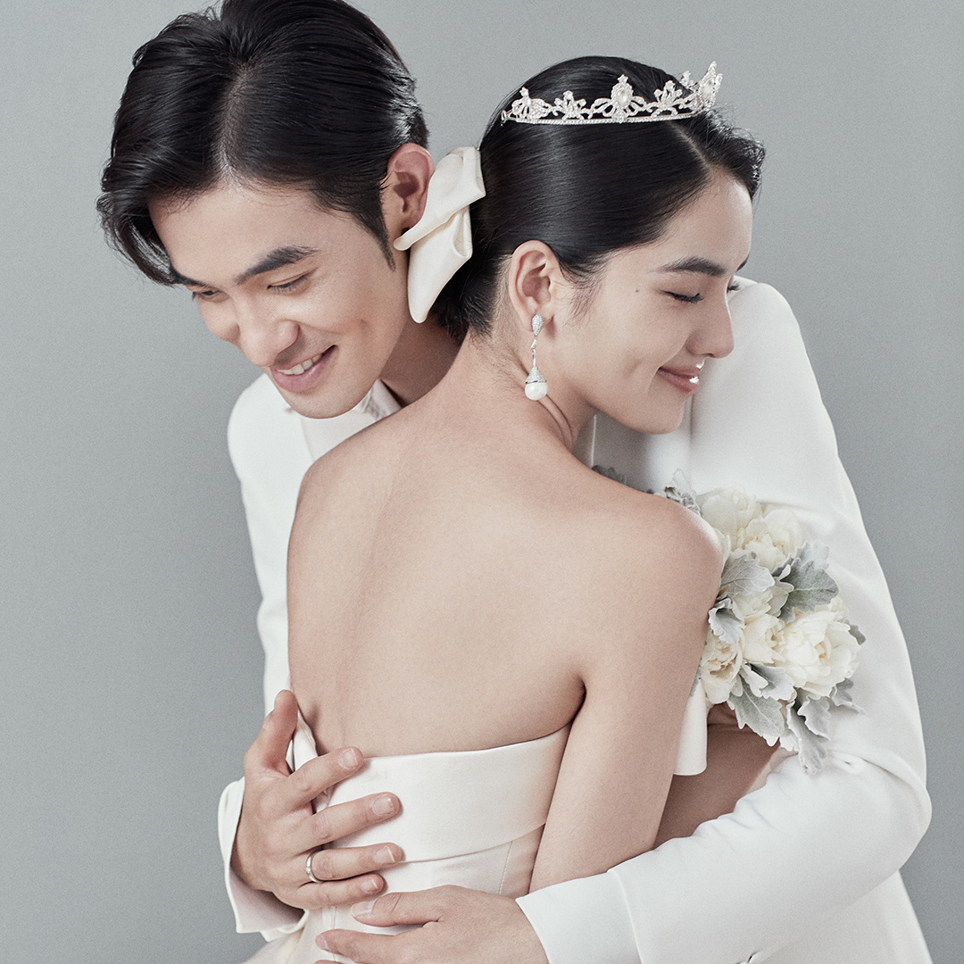 完美嫁衣海景拍摄,中式风格婚纱照系列