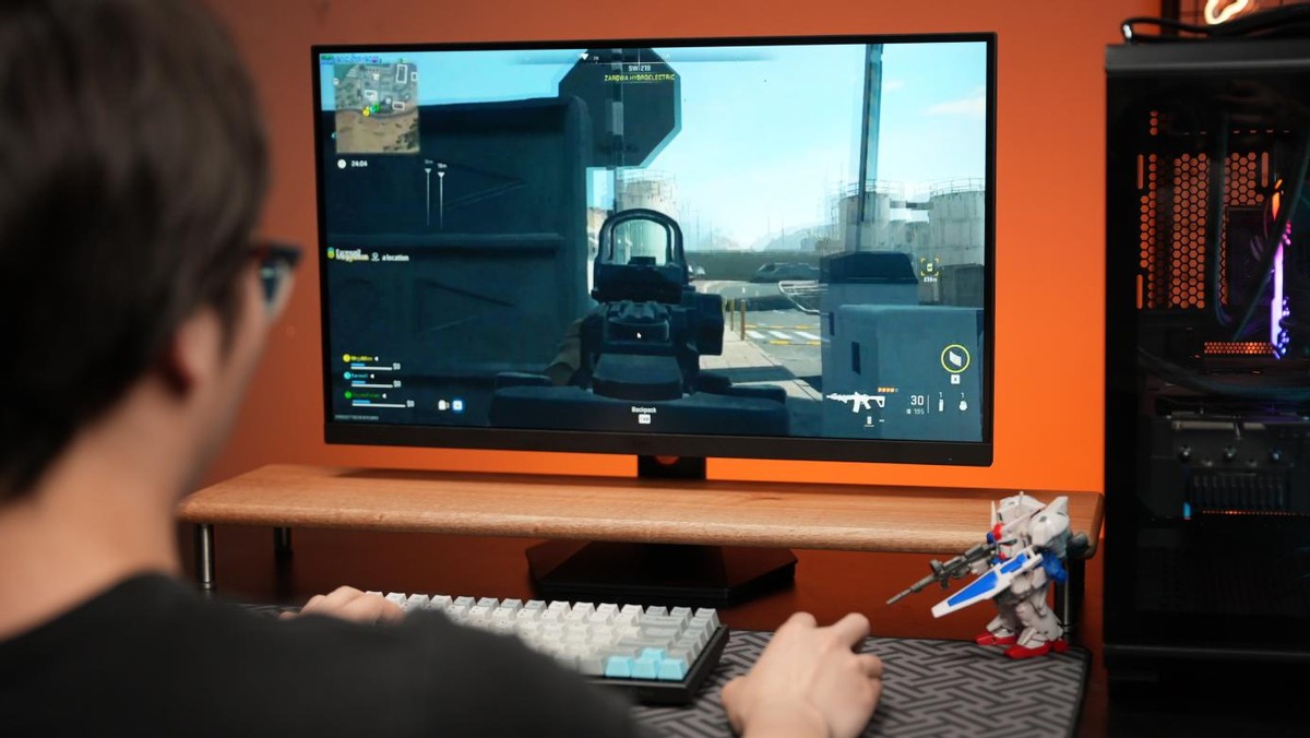 hkc显示器mg27q测评,hkc27寸显示器mg27v9f开箱视频