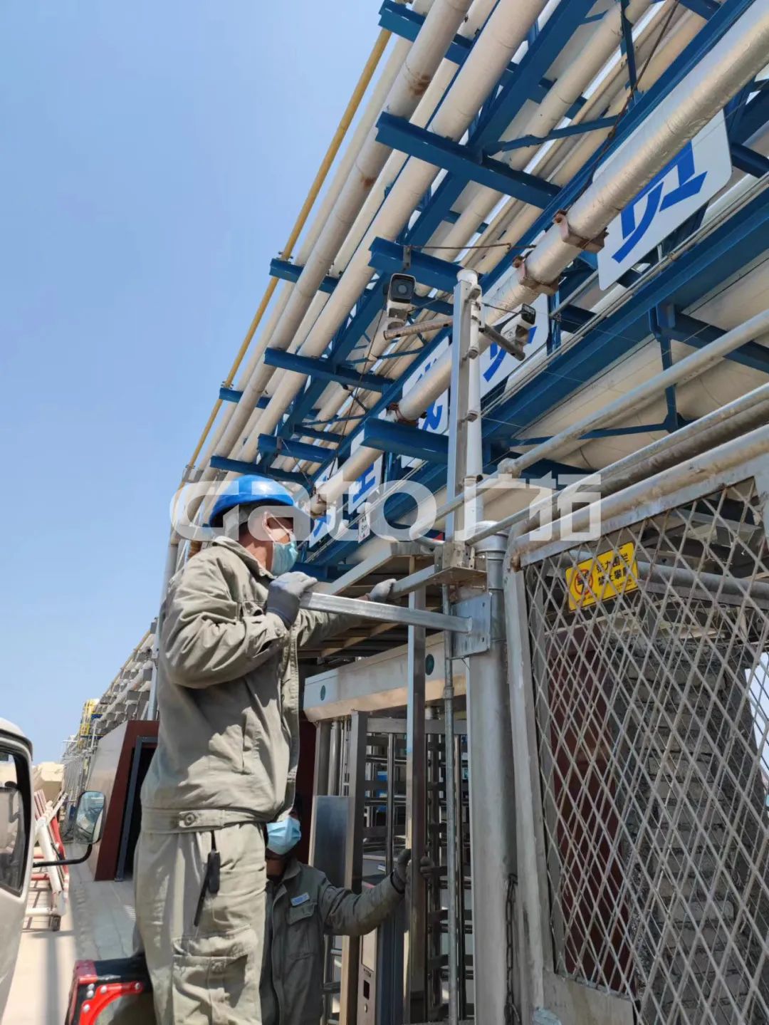 2200米烟台港码头重点防爆区？防爆张力电子围栏硬核出手