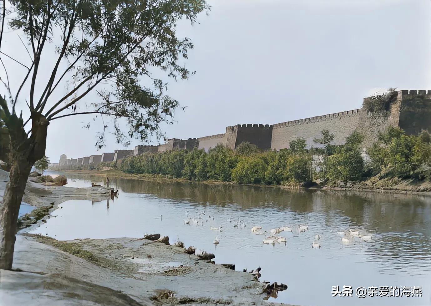 北京城墙100年前的视频,北京旧城墙老照片