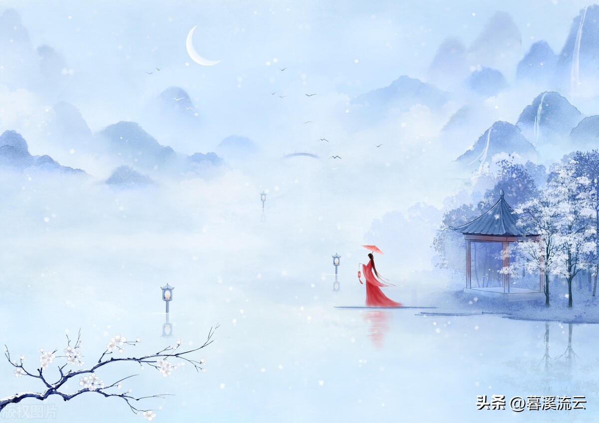 富有诗意的表白诗词,让人惊艳的绝美表白古诗词