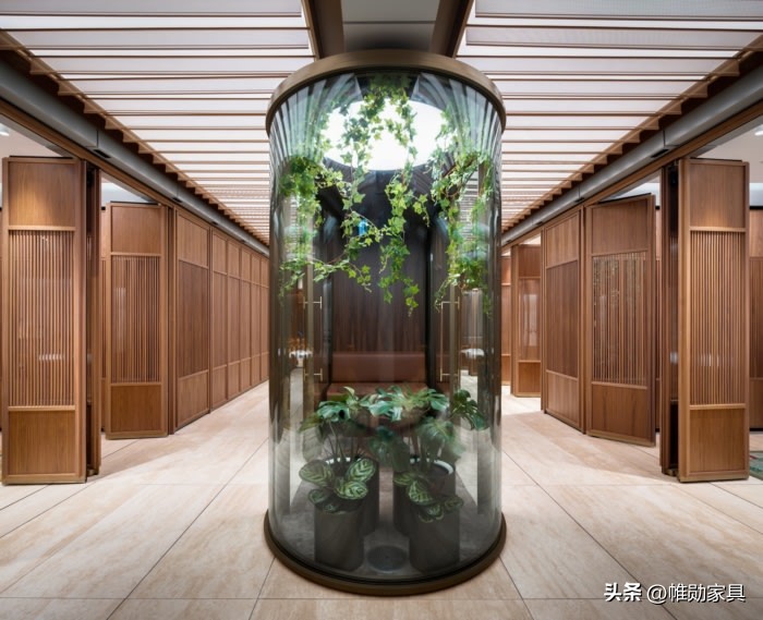 办公设计丨新中式汇丰香港总部的新办公室