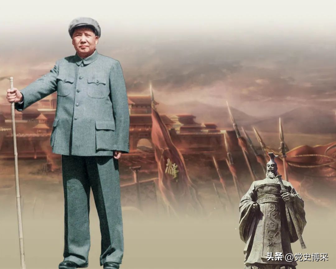 毛*东泽**评点刘邦，一位高明的政治家，决策对头，用人得当，认为老粗出人物