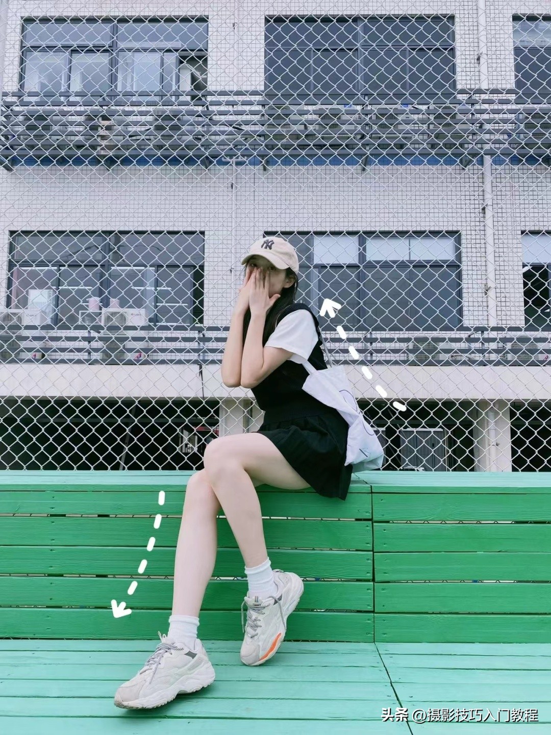 拍照小技巧显腿长构图,如何拍照显腿长姿势好看