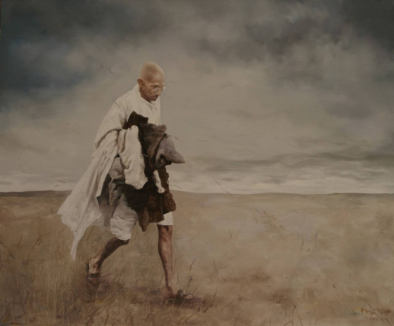 劝中国要“放弃抵抗”,用爱感化日本人,印度“圣雄”甘地的一生