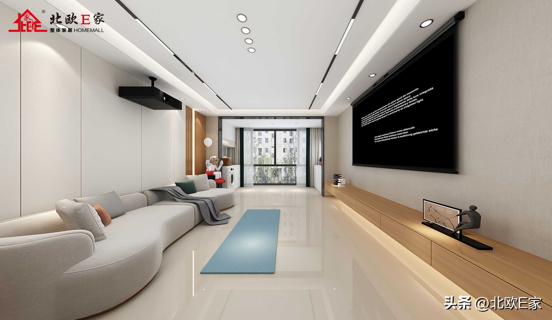 日系北欧风小居室,北欧风幸福小家