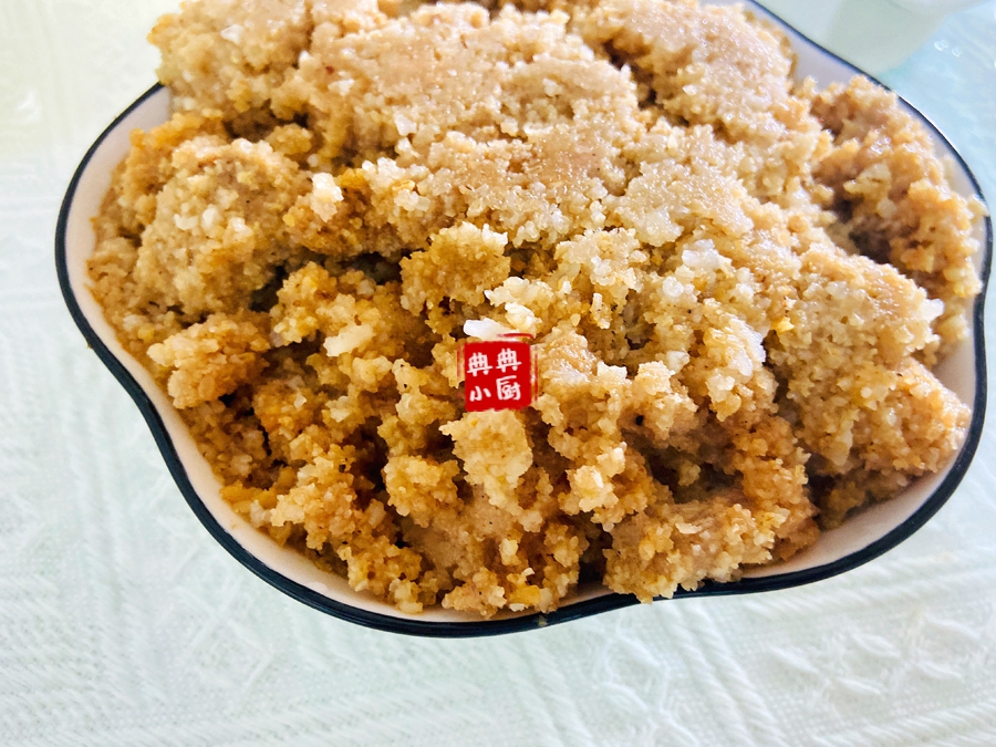 如何调制家常米粉肉,米粉肉软糯好吃