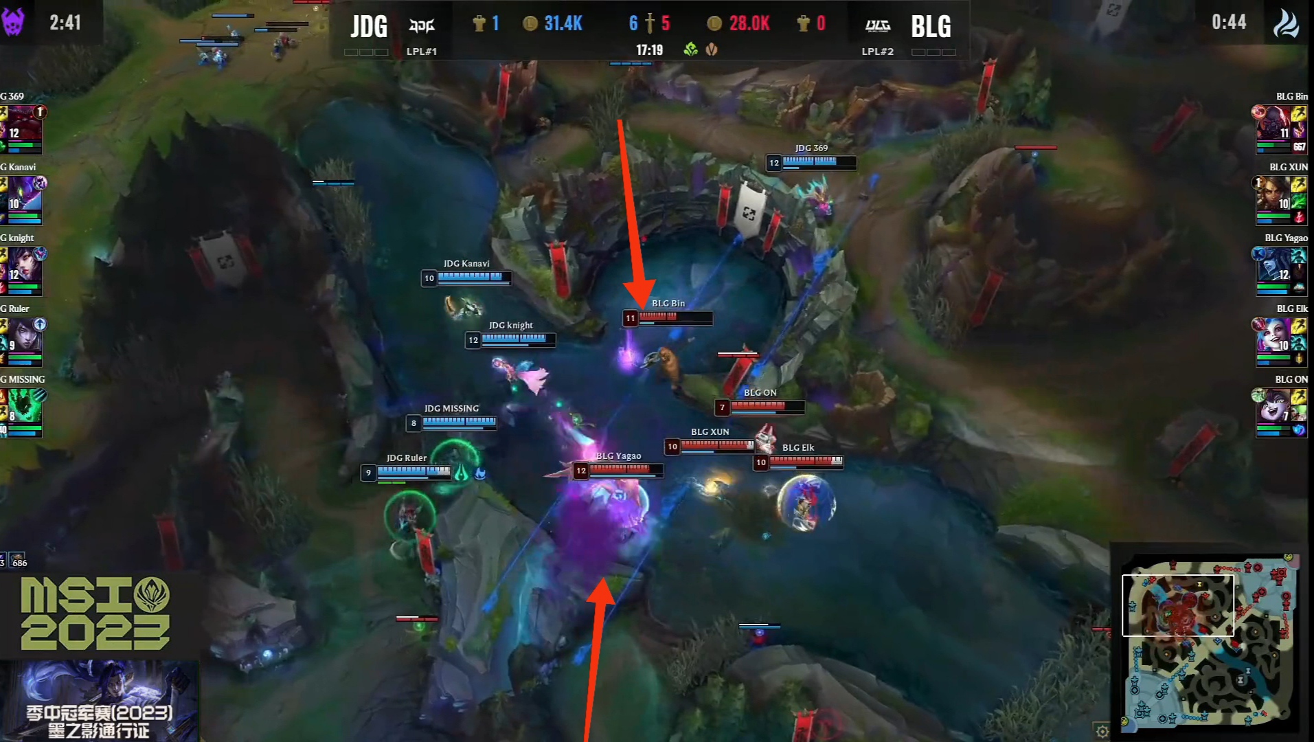 jdg3-0横扫blg韩国解说,jdg对战blg总决赛回放