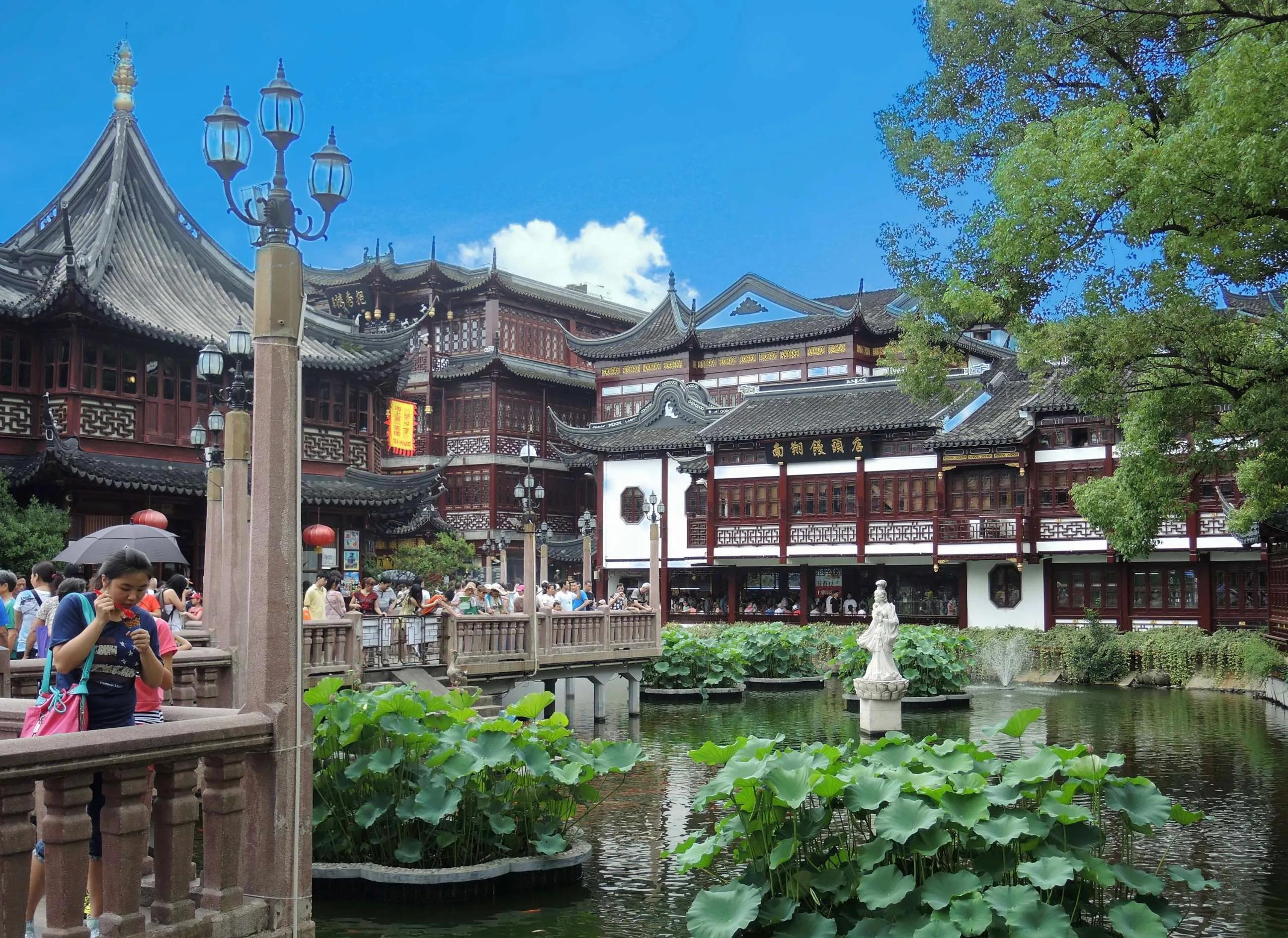 上海豫园商城有多繁华,复星集团上海豫园商城