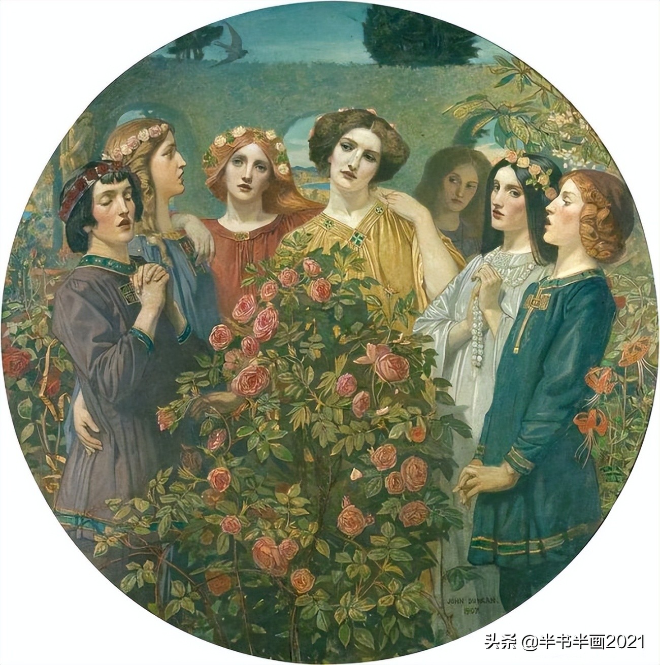 玫瑰传说：跨越千年的美丽