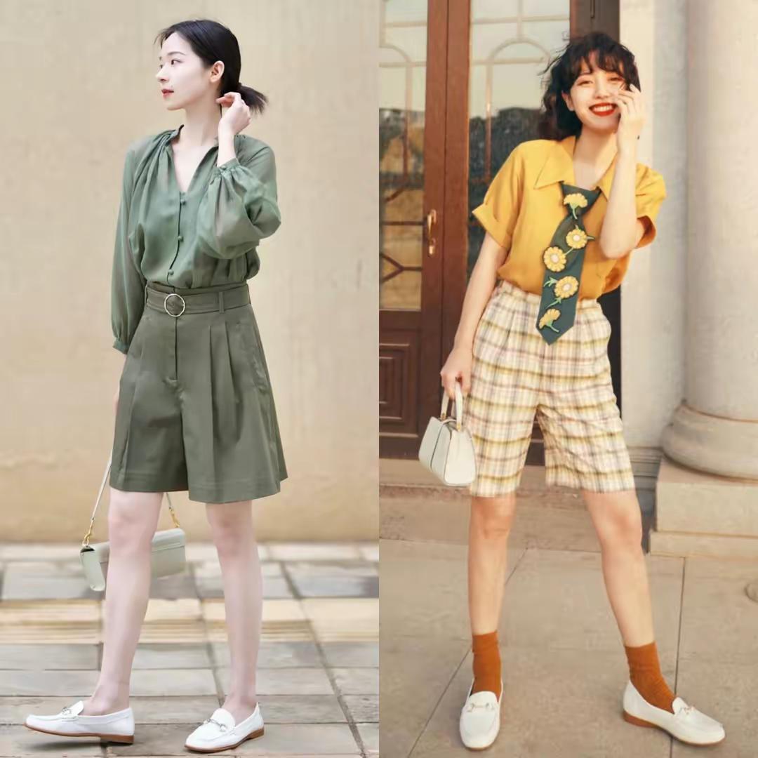 穿阔腿裤搭啥鞋,高腰宽松阔腿裤该怎么搭配鞋子