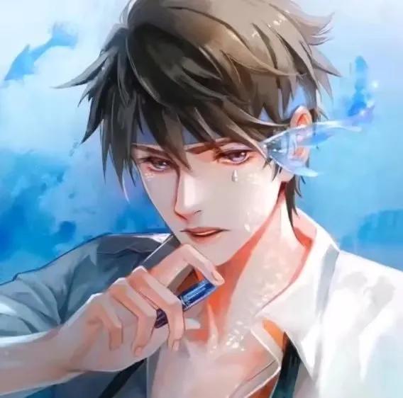 帅气动漫男头像情头,帅气动漫男头像可爱情头