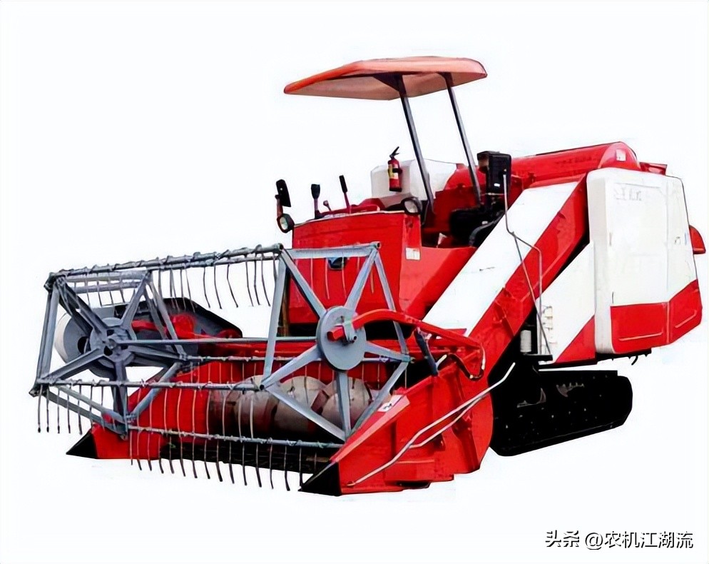 水稻收割机视频和介绍,大型水稻收割机的技术参数