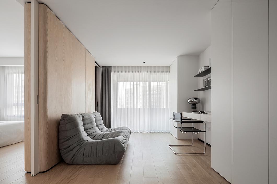 原木极简温暖风,极简原木风侘寂