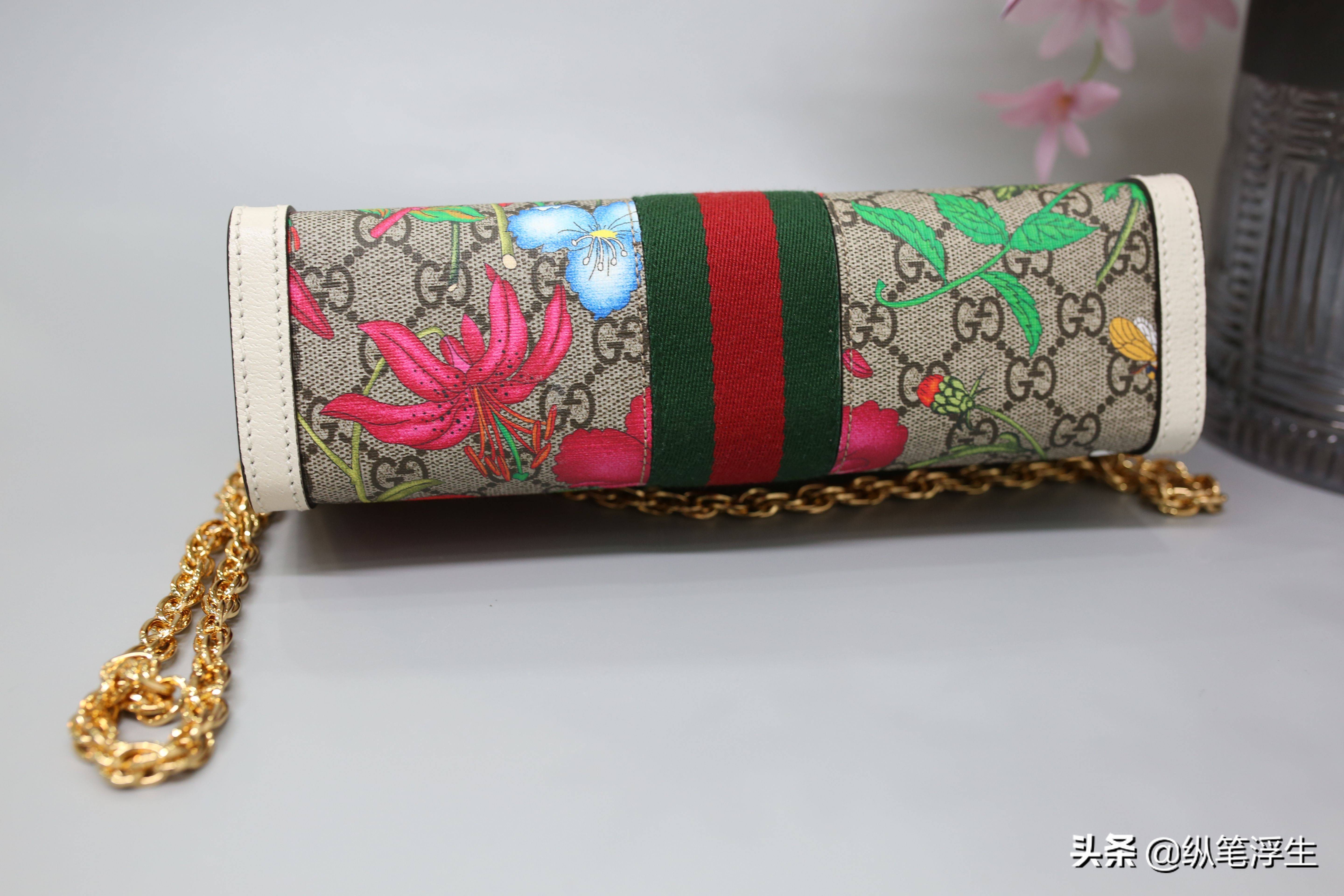 一万多的gucci经典,gucciophidia复古时尚链条包