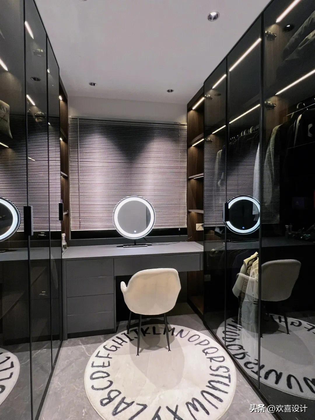 衣帽间门效果图大全2020款,30款衣帽间分享