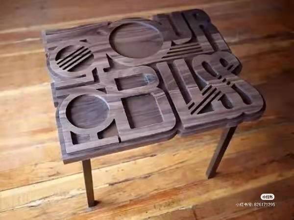 国外顶级实木桌打造,设计感实木桌推荐