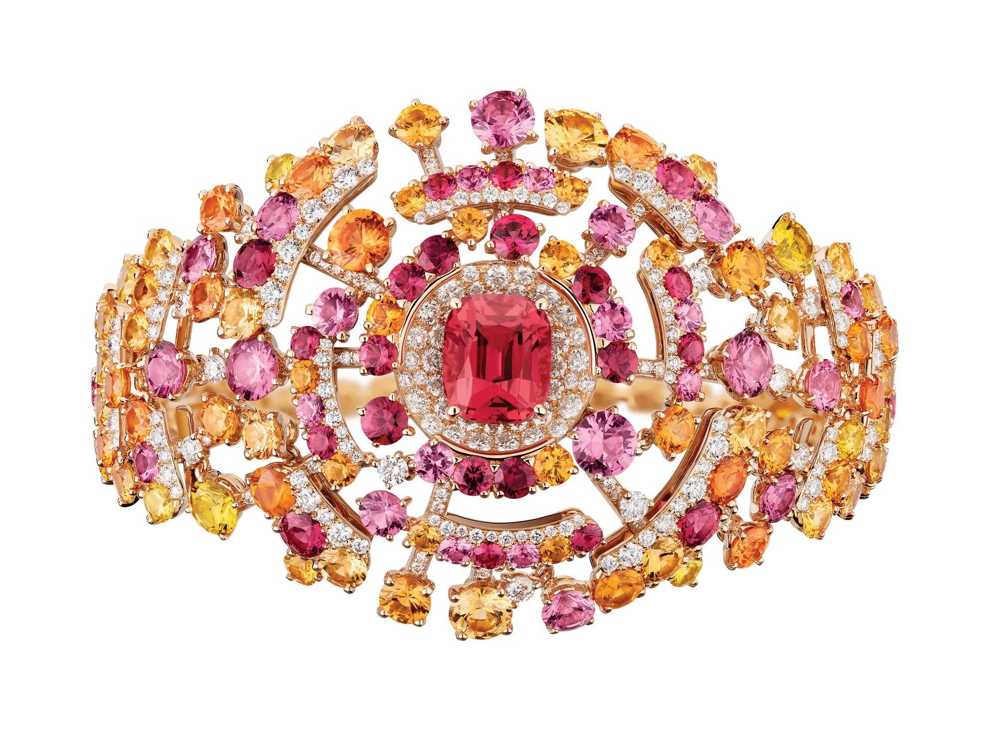 香奈儿玫瑰金项链套装,香奈儿首饰全套中古系列