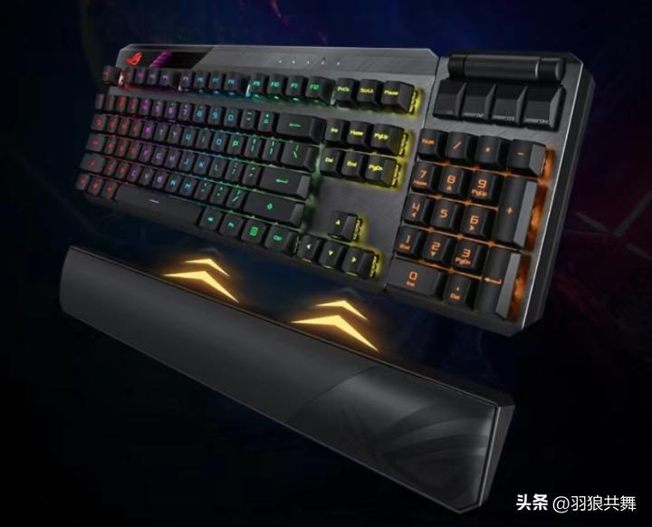 rog键盘和罗技键盘,罗技gpro键盘青轴测评