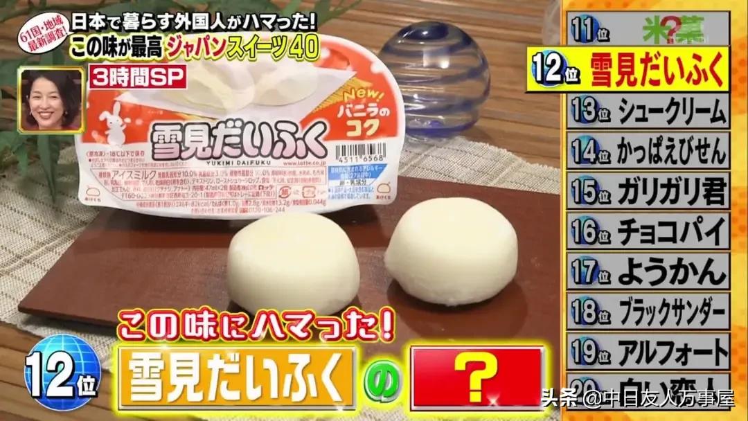 日综请了五百多位居日歪果仁票选最喜欢的零食TOP40