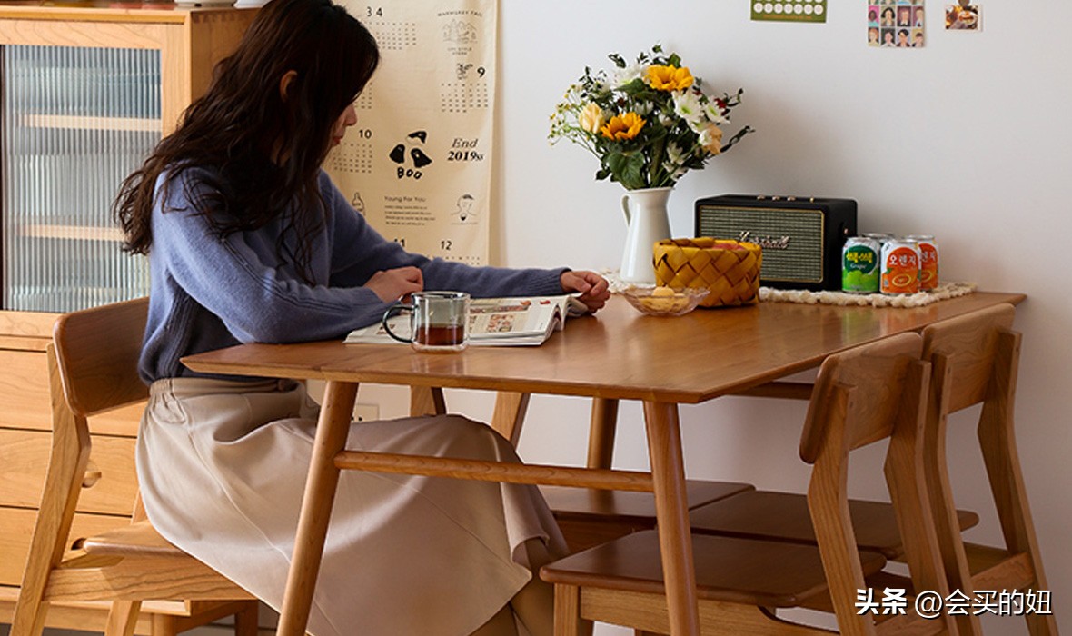 最好的实木餐桌,简约实木餐桌店铺推荐