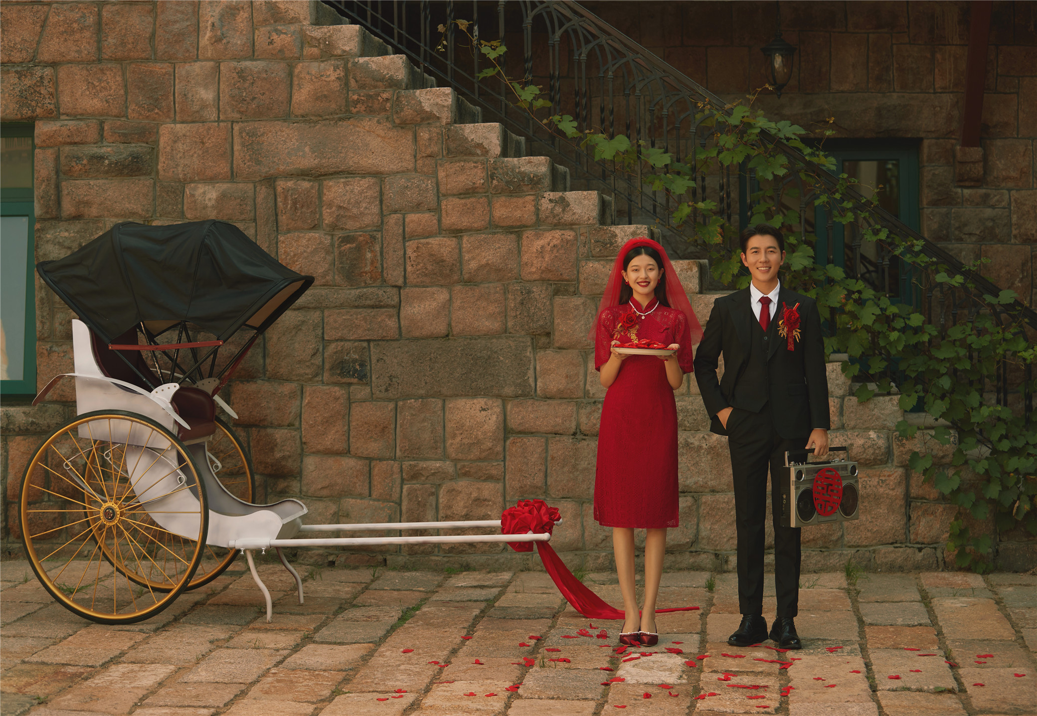 在青岛拍摄婚纱照需要什么动作,海边拍婚纱照拍摄教程