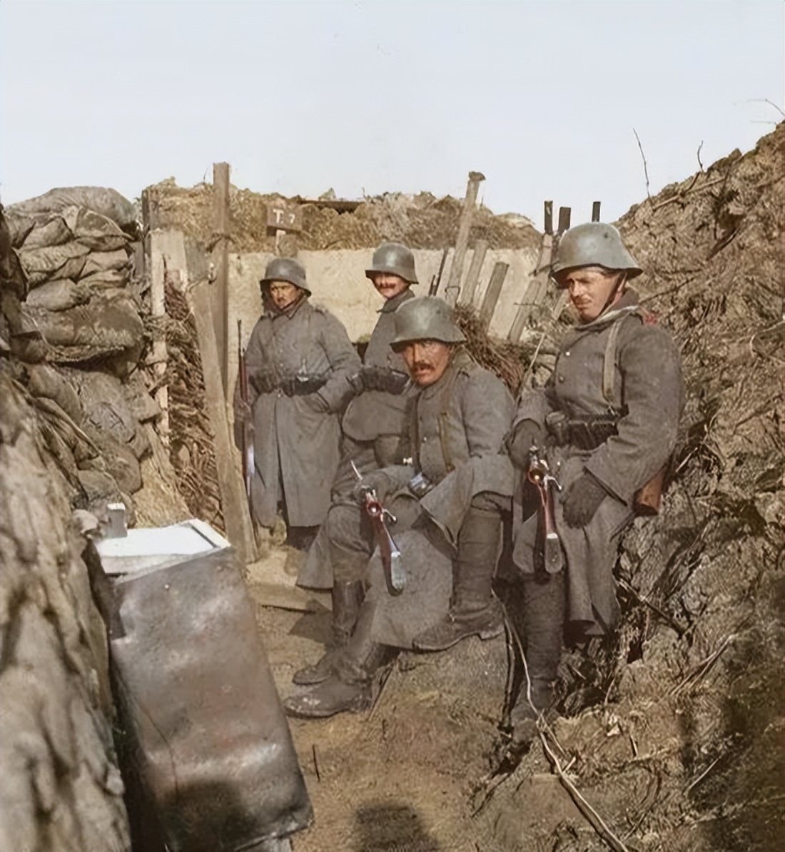 一战德军作战,一战德军西线堑壕战