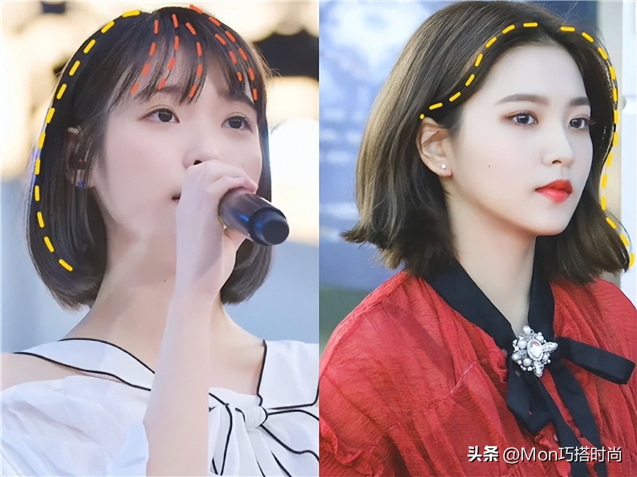 脸小颈短的人适合什么发型,减龄显发量多的齐肩发发型