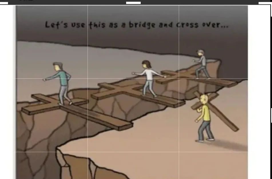 被背负的十字架：爱出者爱返，福往者福来