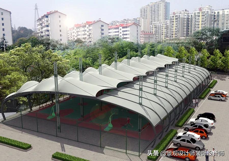 室内外篮球场设计案例效果图,室内篮球场设计视频