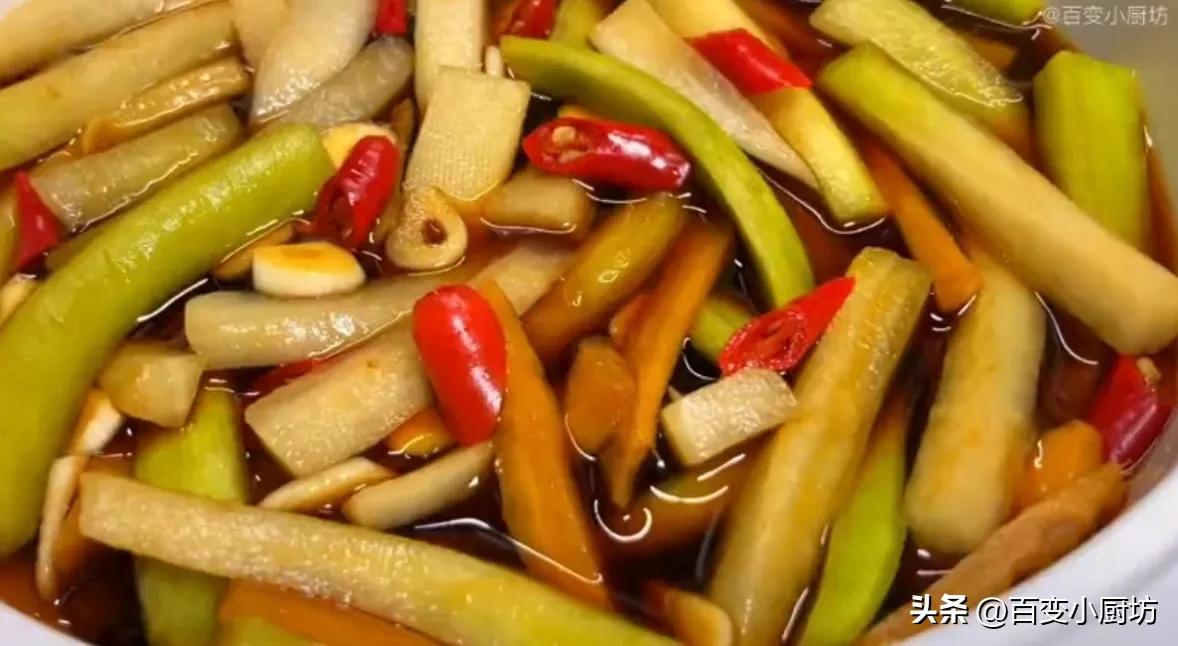 秘制酸萝卜最爽口腌制方法,私藏30年泡椒萝卜正宗做法