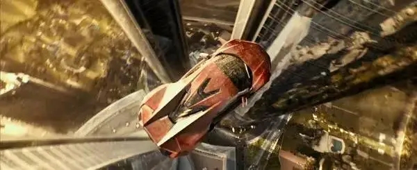 跑车飞跃迪拜大楼,迪拜两座高楼之间的跑车