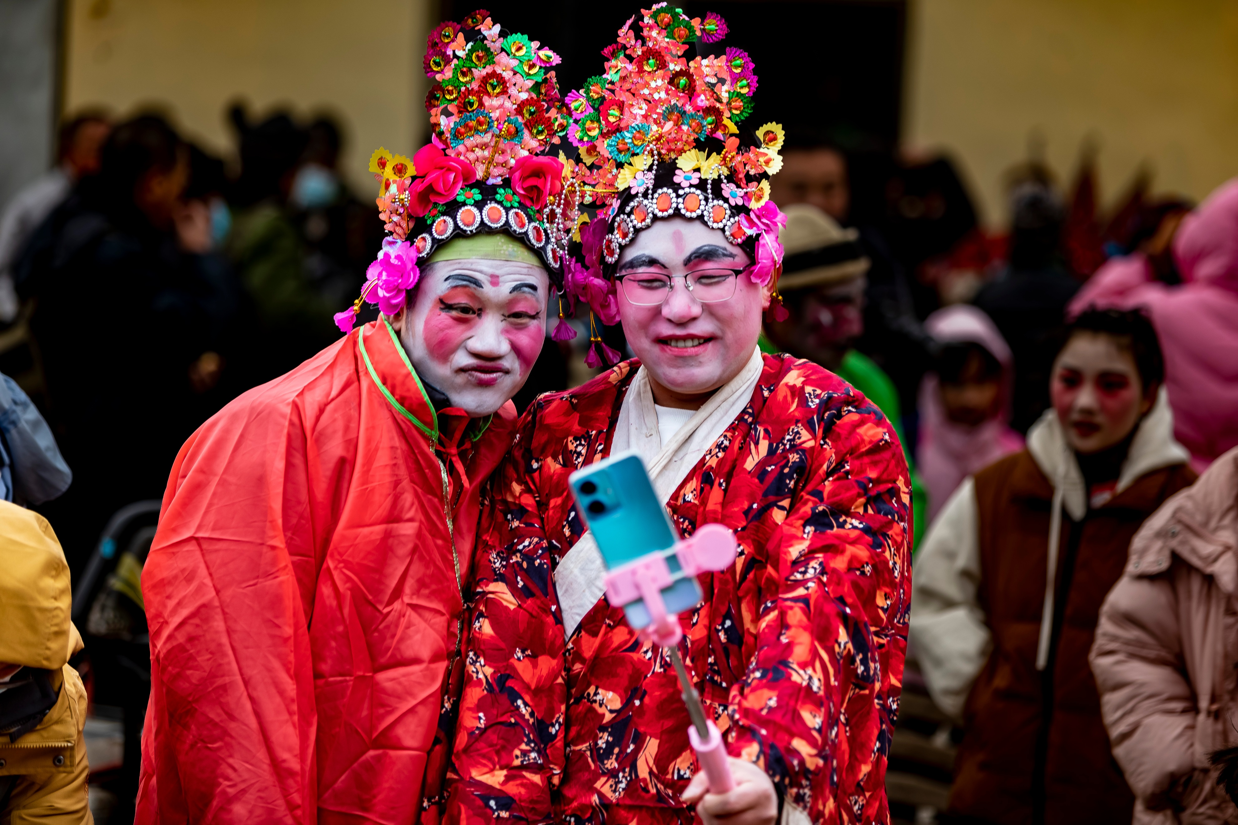 沂水大峪送火神时间,大峪村送火神舞狮