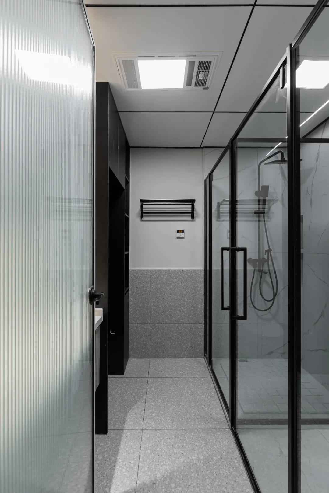 3平米小户型卫浴干湿分离,三室二厅卫浴三分离